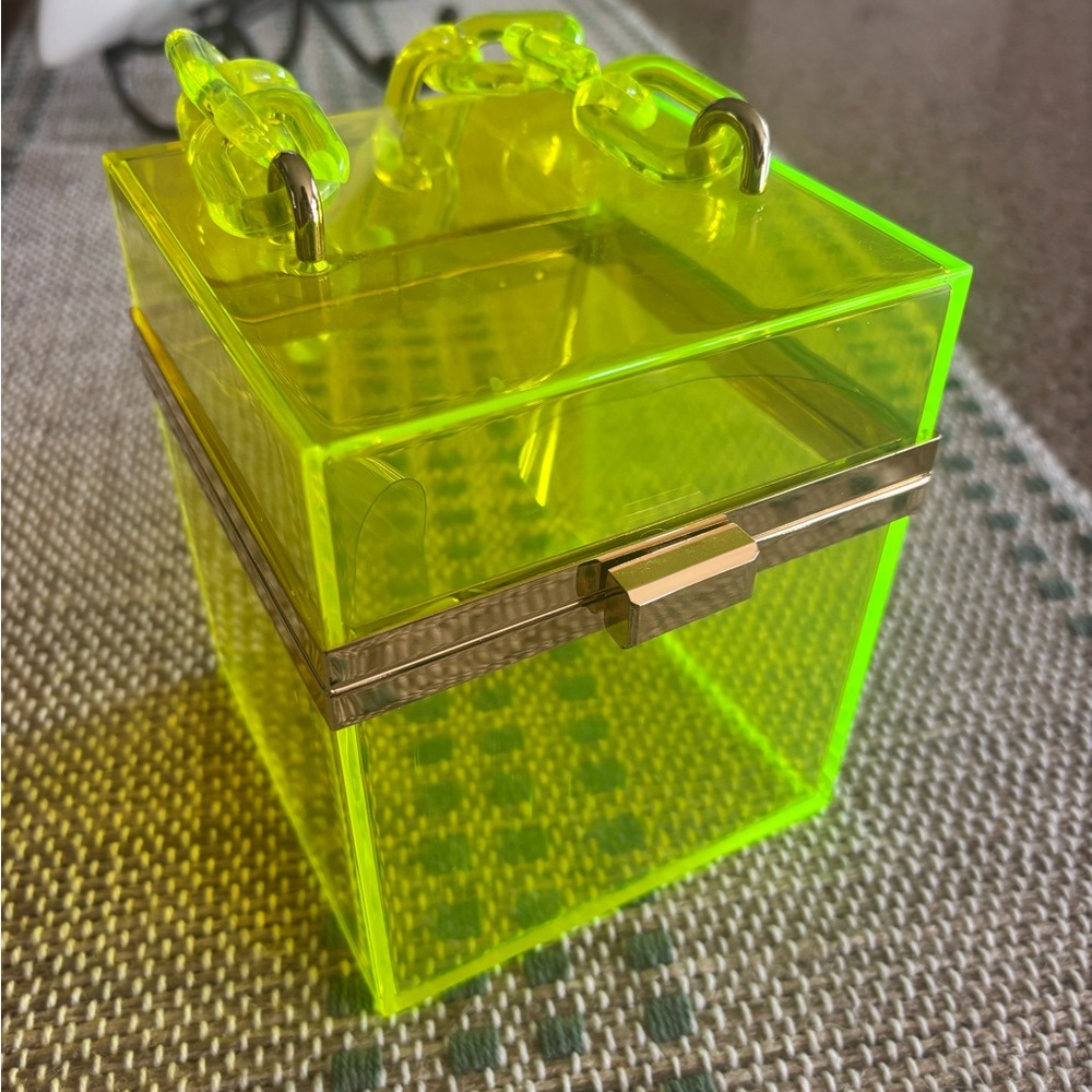 Neon Rave Acrylic Box Bag